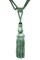Belagio Single Tassel Tie-Back, 10" Long Tassel, Colors Collection, Turquoise